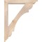 Ekena Millwork Olympic Traditional Smooth Bracket w/ Offset Brace, Douglas Fir, 5 1/2"W x 32"D x 40"H BKT0604X32X40OLY01SDF - alternate 3